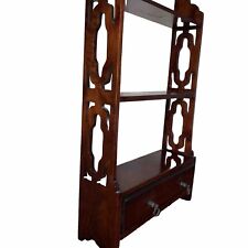 antique mahogany shelves for sale  BURTON-ON-TRENT