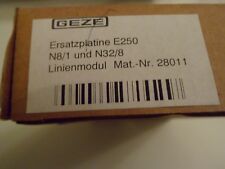 Geze e250 28011 gebraucht kaufen  Bad Harzburg