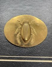 Vintage brass beetle for sale  Shipping to Ireland