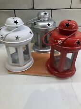 silver lanterns for sale  KETTERING