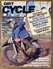 Usado, Revista vintage Dirt Cycle janeiro 1973 motocicleta motocross Suzuki 400 Apache comprar usado  Enviando para Brazil