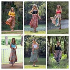 30 PC Vintage Handmade Silk Wrap Skirt Hippie tie Skiet Dress For Women for sale  Shipping to South Africa