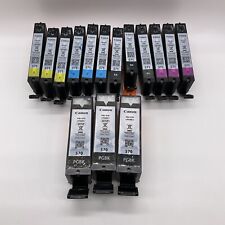 Genuine Canon 570 571 Black And Colour Empty Printer Ink Cartridges x 15 for sale  Shipping to South Africa