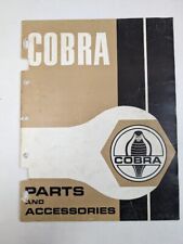 Raro Original 1968 Shelby Cobra Car Peças e Acessórios Catálogo Carroll Shelby comprar usado  Enviando para Brazil
