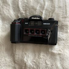 Nishika 3-D N8000 35mm Quadra lens 4 Lens 35mm Film Camera for sale  Shipping to South Africa