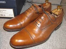 mens brown leather oxford shoes for sale  FRODSHAM