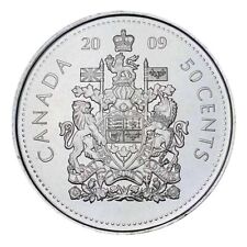 Canada 2009 Canadian 50 Cent Half Dollar Coin Uncirculated, używany na sprzedaż  Wysyłka do Poland