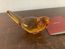 Baccarat crystal amber d'occasion  Expédié en Belgium