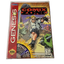 COMIX ZONE SEGA GENESIS AUTÊNTICO TESTADO FUNCIONANDO 1995 CIB (SEM CD) LIMPO, usado comprar usado  Enviando para Brazil