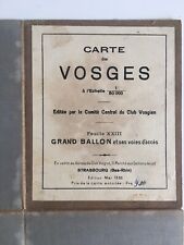 Map Mounted Of Vosges 23 Grand Balloon And Its Voice Access May 1930 comprar usado  Enviando para Brazil