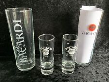 Mixed bacardi glasses for sale  PORTLAND