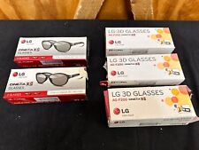 LG Cinema 3D Glasses Lot - 6 Pair AG-F200 / 3 Pair AG-F310 for sale  Shipping to South Africa