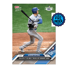 🚀2024 Topps Now SEOUL DEBUT #1 Shohei Ohtani Collects 1st Hit & RBI PRESALE for sale  Shipping to South Africa