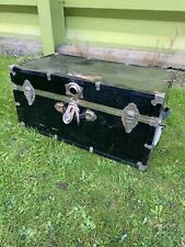 Metal steamer trunk for sale  LOUTH
