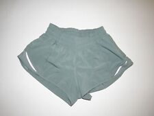Usado, Pantalones Cortos Deportivos Lululemon Para Mujer Verde Gimnasio Talla 2 Cintura 24"-26" segunda mano  Embacar hacia Argentina