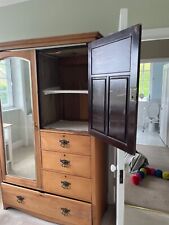 Solid pine wardrobe for sale  BROMLEY