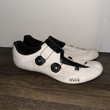 Zapatos de ciclismo de carretera Fizik R3 Aria - blancos/negros talla 46 UE, 11 1/4 UK, 12 1/4 EE. UU. segunda mano  Embacar hacia Argentina