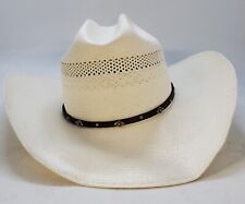 Chapéu de Cowboy Stetson Lobo 10X Palha - SSLOBO-3042 Tamanho 7 1/2 comprar usado  Enviando para Brazil