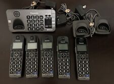 Teléfono inalámbrico para el hogar Panasonic Land Line KX-TGE270 5 teléfonos segunda mano  Embacar hacia Argentina