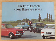 Ford escort brochure for sale  BOURNE