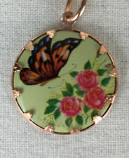 Butterfly roses keyring for sale  PENZANCE