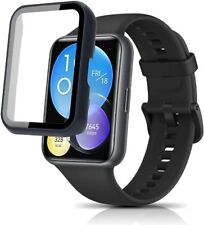 Funda para Huawei Watch Fit 2 funda protectora cristal protector pantalla lámina blindada Full 9H segunda mano  Embacar hacia Mexico
