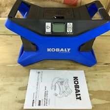 Kobalt 120v & 12v Portable Air Compressor Inflator Tire Pump Nozzle Needles 1... for sale  La Vergne