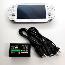 Crystal White PCH-1000 WiFi Console Sony Playstation Vita PS, used for sale  Shipping to South Africa