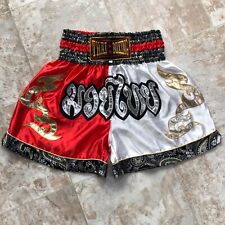 Shorts de boxe vintage Muay Thai feitos na Tailândia masculino tamanho G academia treino treinamento, usado comprar usado  Enviando para Brazil