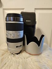 Sony 70-400mm f/4-5.6 G SSM Telephoto Lens A-Mount w/ Hood, Case, USA Version for sale  Shipping to South Africa