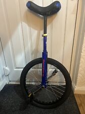 Square blue unicycle for sale  Shipping to Ireland