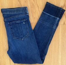 Calça jeans azul skinny no tornozelo rosa alta Rag & Bone bainha caída 29, usado comprar usado  Enviando para Brazil