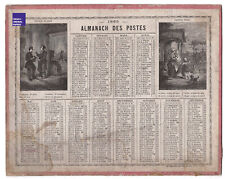 Almanach calendrier postes d'occasion  Chamonix-Mont-Blanc