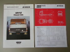 FIAT IVECO 159 F17 CHASSIS CABS orig 1979 Reino Unido Mkt Folheto de Vendas + Especificações, usado comprar usado  Enviando para Brazil