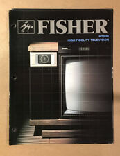 Folleto de TV Fisher 1981 HT-800/HT800 de alta fidelidad 3 piezas *Original* segunda mano  Embacar hacia Argentina