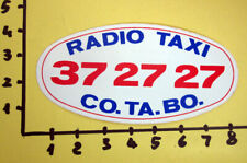 Radio taxi adesivo usato  Serole