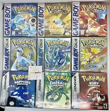 Coleção COMPLETA de Jogos Pokemon CIB (Pokemon Red, Pokemon Blue Pokemon Yellow), usado comprar usado  Enviando para Brazil