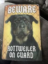 Beware rottweiler guard for sale  ROCHFORD