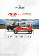 Hyundai Atos Prime Zubehör Prospekt 2002 1/02 D brochure prospectus catalogus  comprar usado  Enviando para Brazil