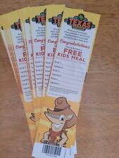 Texas roadhouse kids for sale  Reading