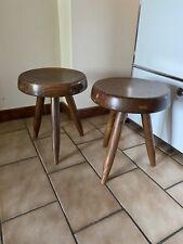 Wood stool tabouret d'occasion  Nancy-