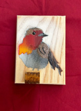 Robin bird artwork for sale  BASINGSTOKE