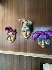 gras mardi held hand mask for sale  Sugarloaf