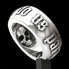 Gothic Stainless Steel Ring Punk Biker Rings Skull Men Jewelry Size 6-13 for sale  Shipping to South Africa