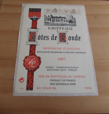 étiquette vin château d'occasion  Sainte-Marie