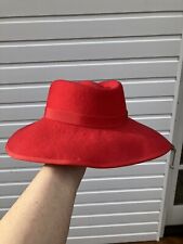 Vintage hat red for sale  ST. ALBANS