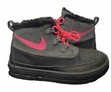 Botas Nike ACG Woodside tamanho 7 juvenil preto-rosa impermeável inverno 859425-001 comprar usado  Enviando para Brazil
