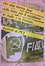 Iscriviti p.c.i manifesto usato  Torino