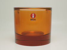 Käytetty, iittala Kivi Sevilla orange VOTIVE 60mm Candle holder Limited marimekko myynnissä  Suomi