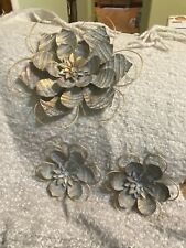 Set metal flower for sale  Charleston